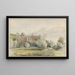 Casa tra gli alberi - Arnoldus Johannes Eymer — quadro incorniciato alla parete