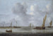 Scène fluviale avec des navires - Arnoldus van Anthonissen — vista dell’opera