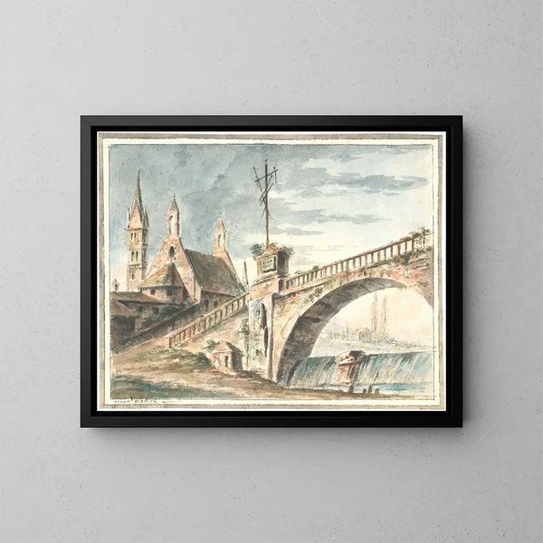 Kirke et Bro - Aron Wallick — quadro incorniciato alla parete