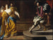 Esther davanti Assuérus - Artemisia Gentileschi — vista dell’opera