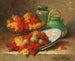 Nature morte con ribes e una brocca verde - Arthur Alfred Brunel de Neuville — vista dell’opera