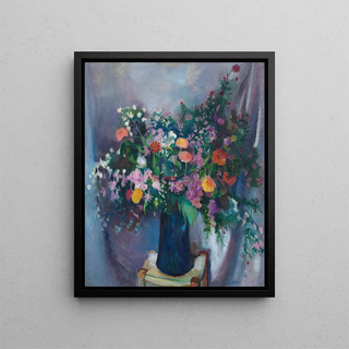 Arthur Beecher Carles - Zinnias and Asters.webp