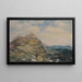 Ville colline italienne - Arthur Bowen Davies — quadro incorniciato alla parete