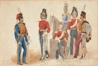 Arthur Claude Cooke - English Dragoons and Hussars.webp