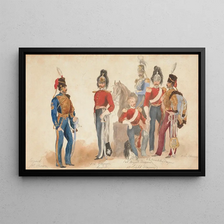 Arthur Claude Cooke - English Dragoons and Hussars.webp