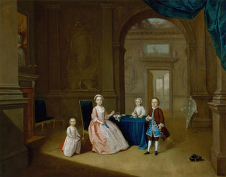 Arthur Devis - Children In An Interior.webp