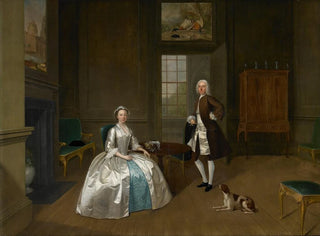 Monsieur et Madame Atherton - Arthur Devis — vista dell’opera