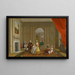 La famiglia John Bacon - Arthur Devis — quadro incorniciato alla parete