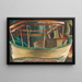 Bateau de pêche - Arthur Dove — quadro incorniciato alla parete