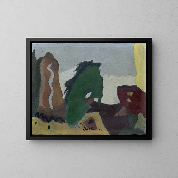 Sul lago - Arthur Dove — quadro incorniciato alla parete
