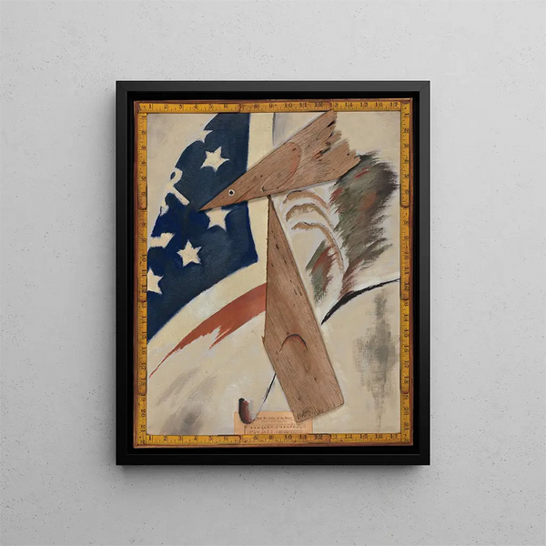 Ritratto di Ralph Dusenberry - Arthur Dove — quadro incorniciato alla parete
