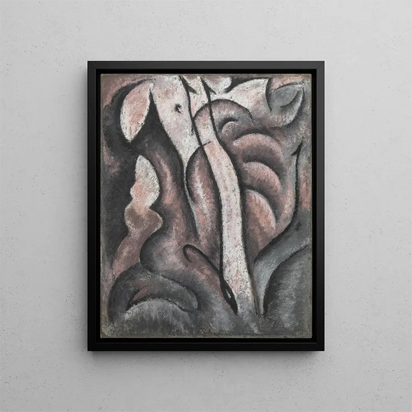 Musica sentimentale - Arthur Dove — quadro incorniciato alla parete