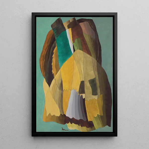 Route du rivage - Arthur Dove — quadro incorniciato alla parete