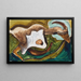 Studio per una capra - Arthur Dove — quadro incorniciato alla parete