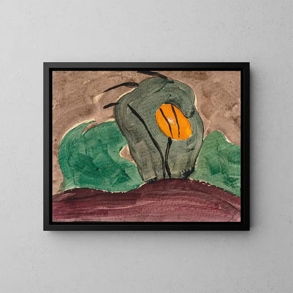 Sole attraverso l'albero II - Arthur Dove — quadro incorniciato alla parete
