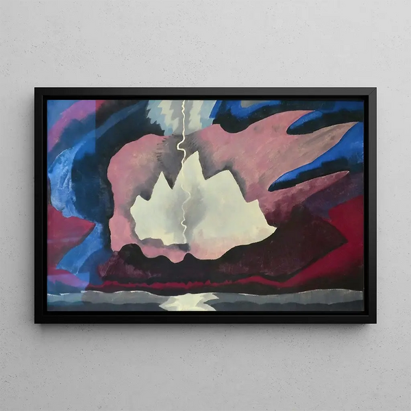 Averse orageuse - Arthur Dove — quadro incorniciato alla parete