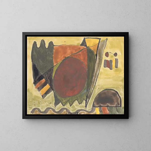 Centroporto senza titolo - Arthur Dove — quadro incorniciato alla parete