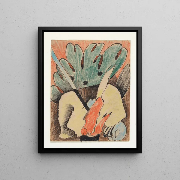 senza titolo - Arthur Dove — quadro incorniciato alla parete