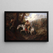 Vita alla frontiera americana - Arthur Fitzwilliam Tait — quadro incorniciato alla parete