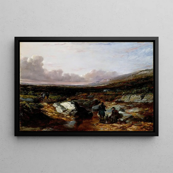 Arthur Fitzwilliam Tait - Deer Stalking in Scotland Getting Ready.webp