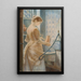 in fondo alle scale - Arthur Foord Hughes — quadro incorniciato alla parete