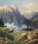 Un Eight-Pointer dans les montagnes - Arthur Graf Polzer-Hoditz — vista dell’opera