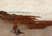La spiaggia a Concarneau - Arthur Hoeber — vista dell’opera