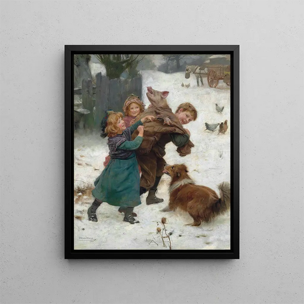 Tiens-toi bien - Arthur John Elsley — quadro incorniciato alla parete