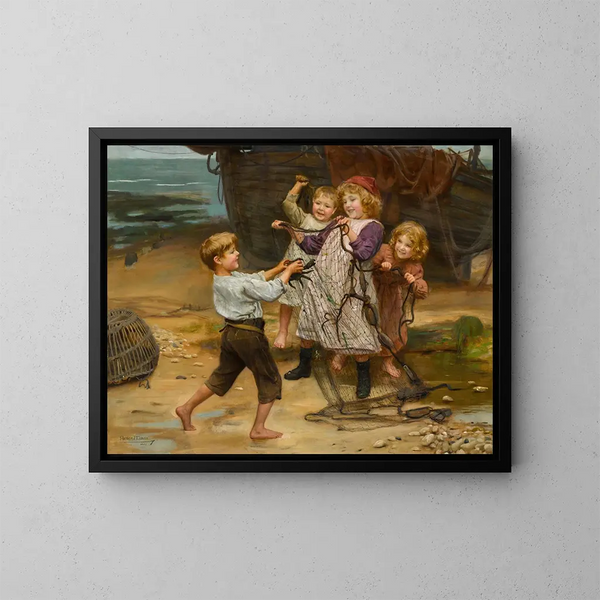 La prise du jour - Arthur John Elsley — quadro incorniciato alla parete
