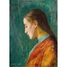 Ritratto di una donna riflessiva - Arthur Joseph Gaskin — vista dell’opera