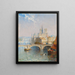Parigi con Notre Dame - Arthur Joseph Meadows — quadro incorniciato alla parete