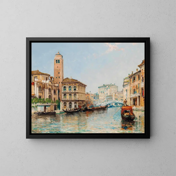 Venezia - Arthur Joseph Meadows — quadro incorniciato alla parete