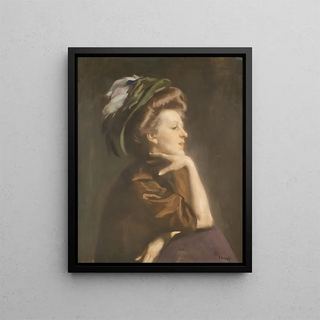 Arthur Kampf - Lady portrait.webp