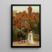 Il messaggero - Arthur Longley Vernon — quadro incorniciato alla parete