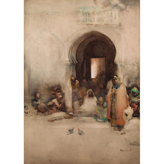 Arthur Melville - Cock Fight.webp