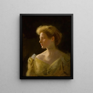 Arthur Merton Hazard - Woman in a Yellow Dress.webp