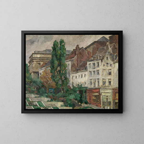 Le Hofberg à Bruxelles - Arthur Navez — quadro incorniciato alla parete