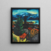 Ascona - Arthur Segal — quadro incorniciato alla parete