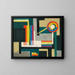 Composition - Arthur Segal — quadro incorniciato alla parete