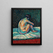 Schiena nuda - Arthur Segal — quadro incorniciato alla parete
