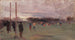 Le jeu national - Arthur Streeton — vista dell’opera