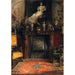 interno con vista su un camino e un quadro - Arthur von Ferraris — vista dell’opera