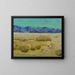 Scène di deserto con montagne - Arthur Wesley Dow — quadro incorniciato alla parete