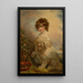 Ritratto di Mlle Hetty Goldsmid - Arthur William Devis — quadro incorniciato alla parete