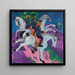 Artilleristi a cavallo - Ernst Ludwig Kirchner — quadro incorniciato alla parete