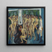 Artiglieri - Ernst Ludwig Kirchner — quadro incorniciato alla parete