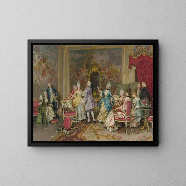 Un jeu di tag - Arturo Ricci — quadro incorniciato alla parete