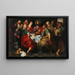 La Cène - Artus Wolfaerts e Atelier — quadro incorniciato alla parete