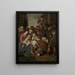 L'Adorazione dei Magi - Artus Wolffort — quadro incorniciato alla parete