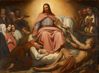 Cristo Consolatore - Ary Scheffer — vista dell’opera